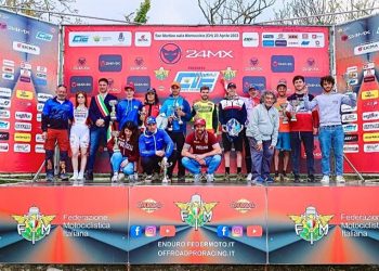 Straordinaria partecipazione alla 5^ tappa dei campionati assoluti italiani di enduro nel Chietino